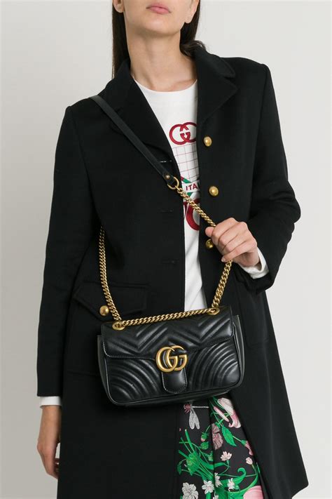 gucci matelassé shoulder bag|authentic Gucci marmont small bag.